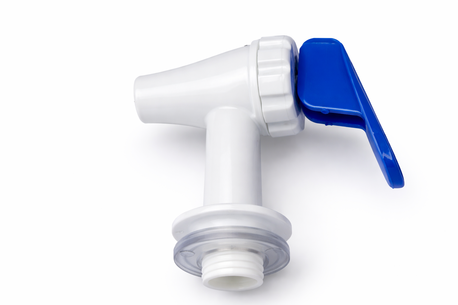 Torneira para Filtros – Cor Gelo c/ Friso e Haste Azul