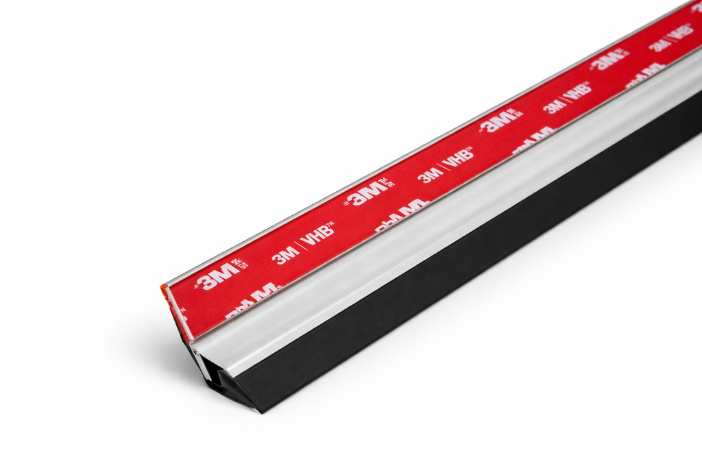 Veda Fresta Porta Borracha PVC – 90cm – Alumínio