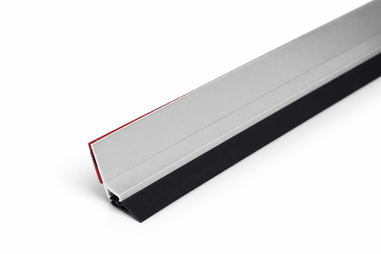 Veda Fresta Porta Borracha PVC – 90cm – Alumínio