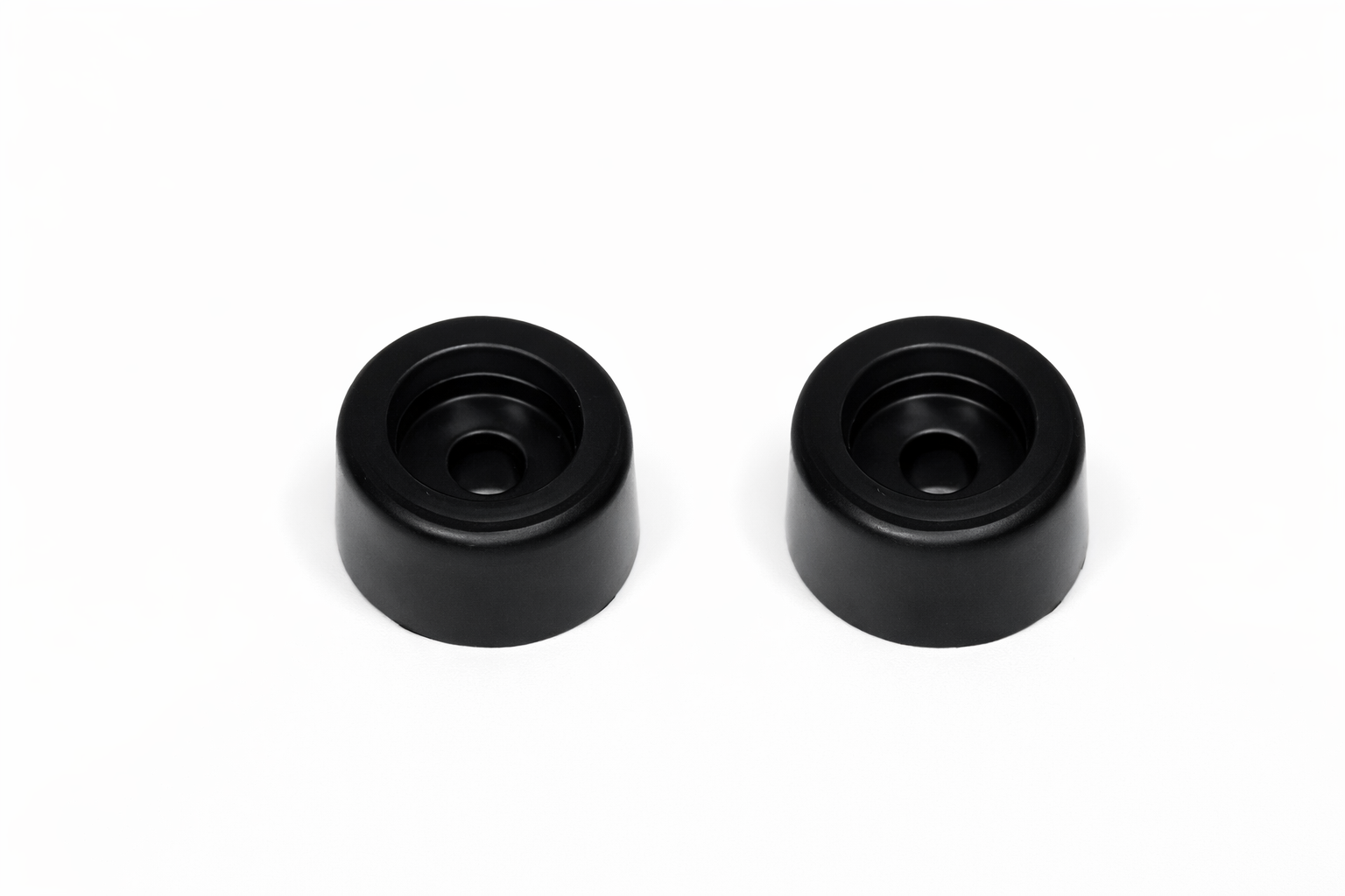 Batedor de Porta – PVC PRETO, c/ parafusos