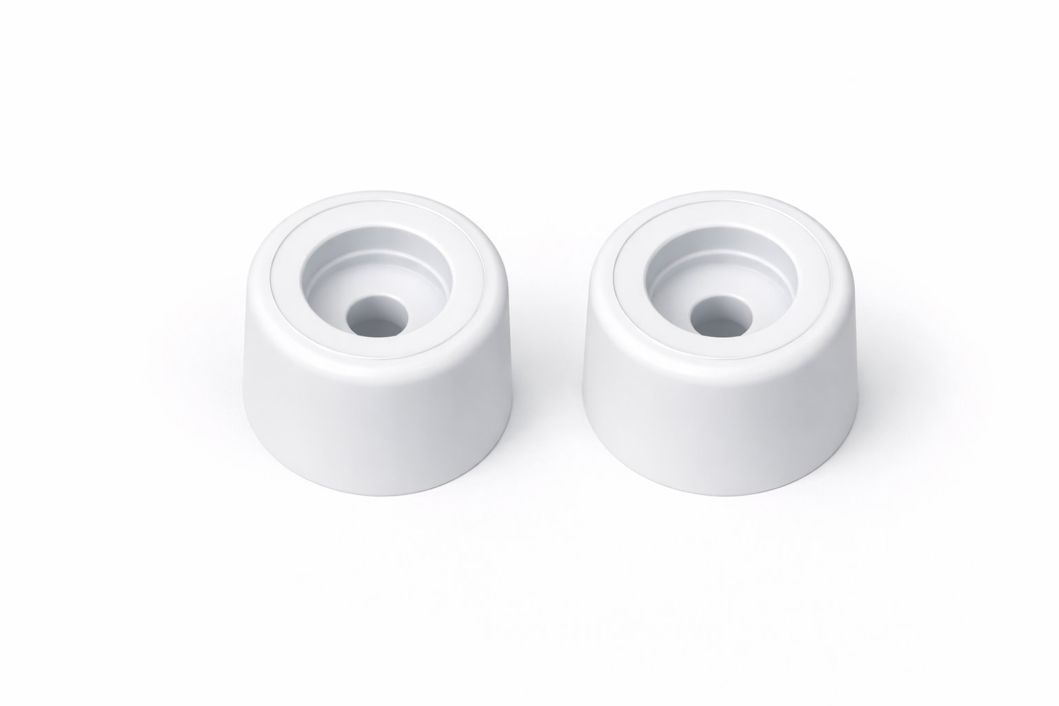 Batedor de Porta – PVC BRANCO, c/ parafusos