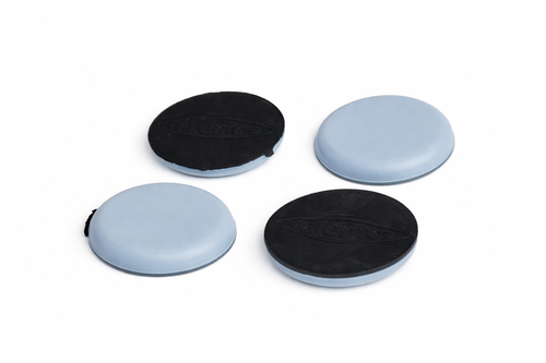 DESLIZATUDO Pastilha – Base Teflon – 4 pçs – Sup. 50kg – 30mm