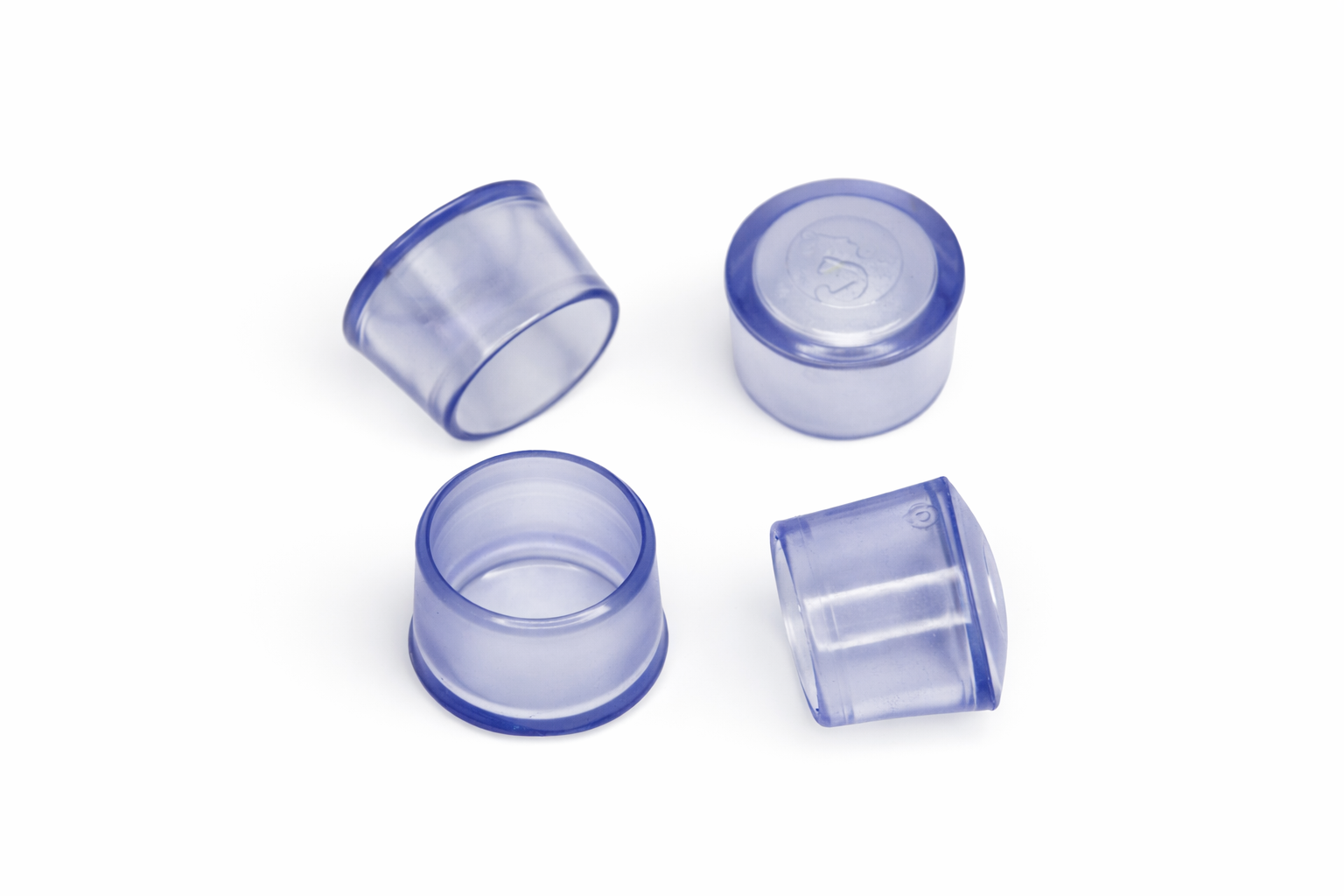 Ponteira 5/8" Externa PVC – Transparente – 4 unid