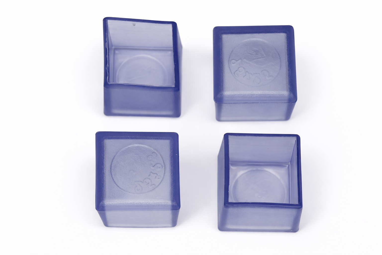 Ponteira em PVC Transparente – Externa 25x25 – 4 unid