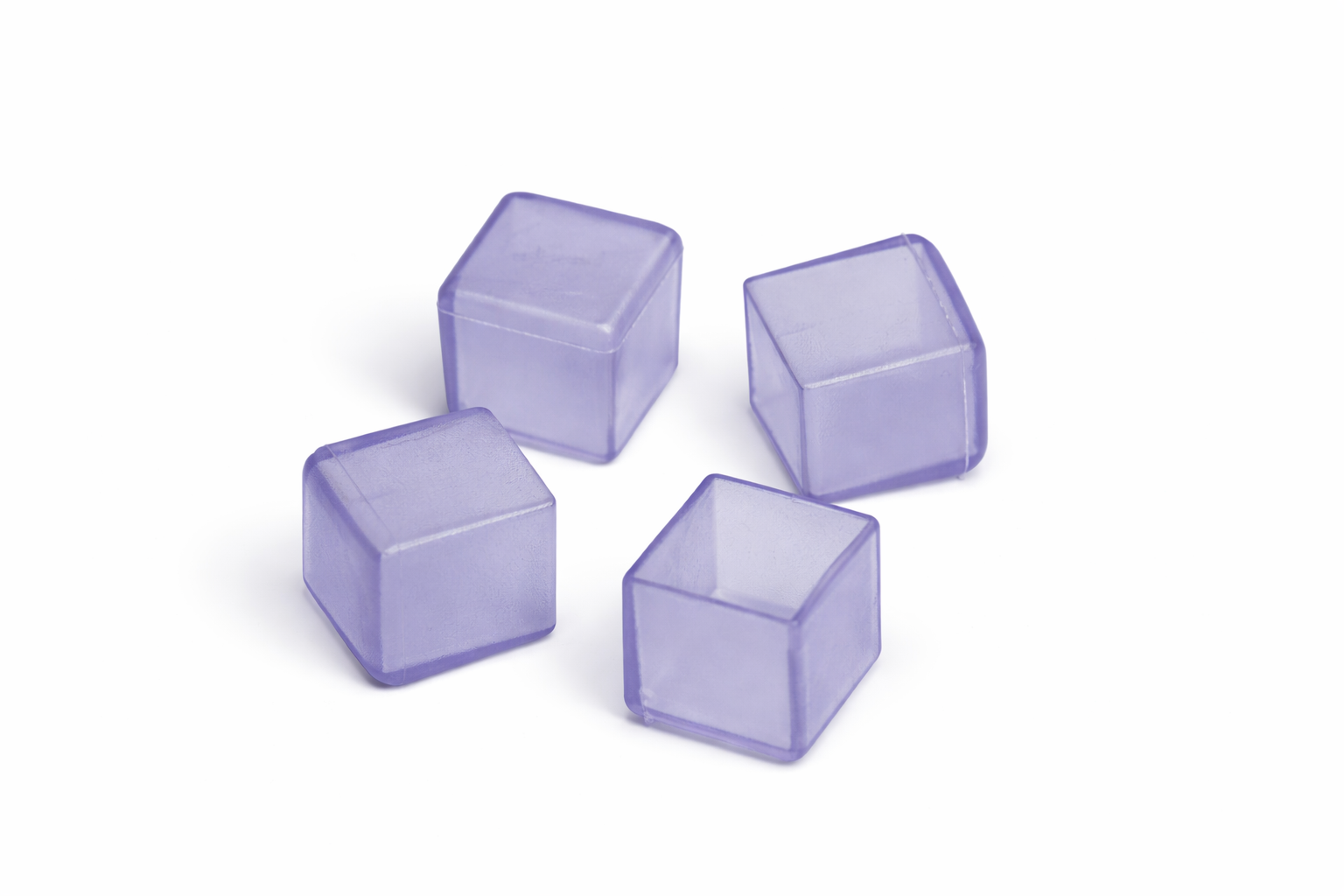 Ponteira em PVC Transparente – Externa 16x16 – 4 unid