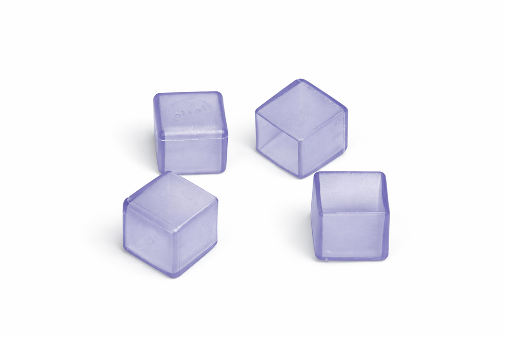 Ponteira em PVC Transparente – Externa 16x16 – 4 unid