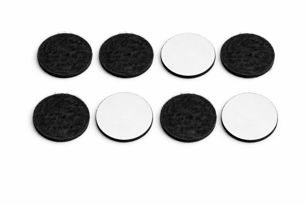 Feltro Sintético Circular – 8 pçs – 3x37