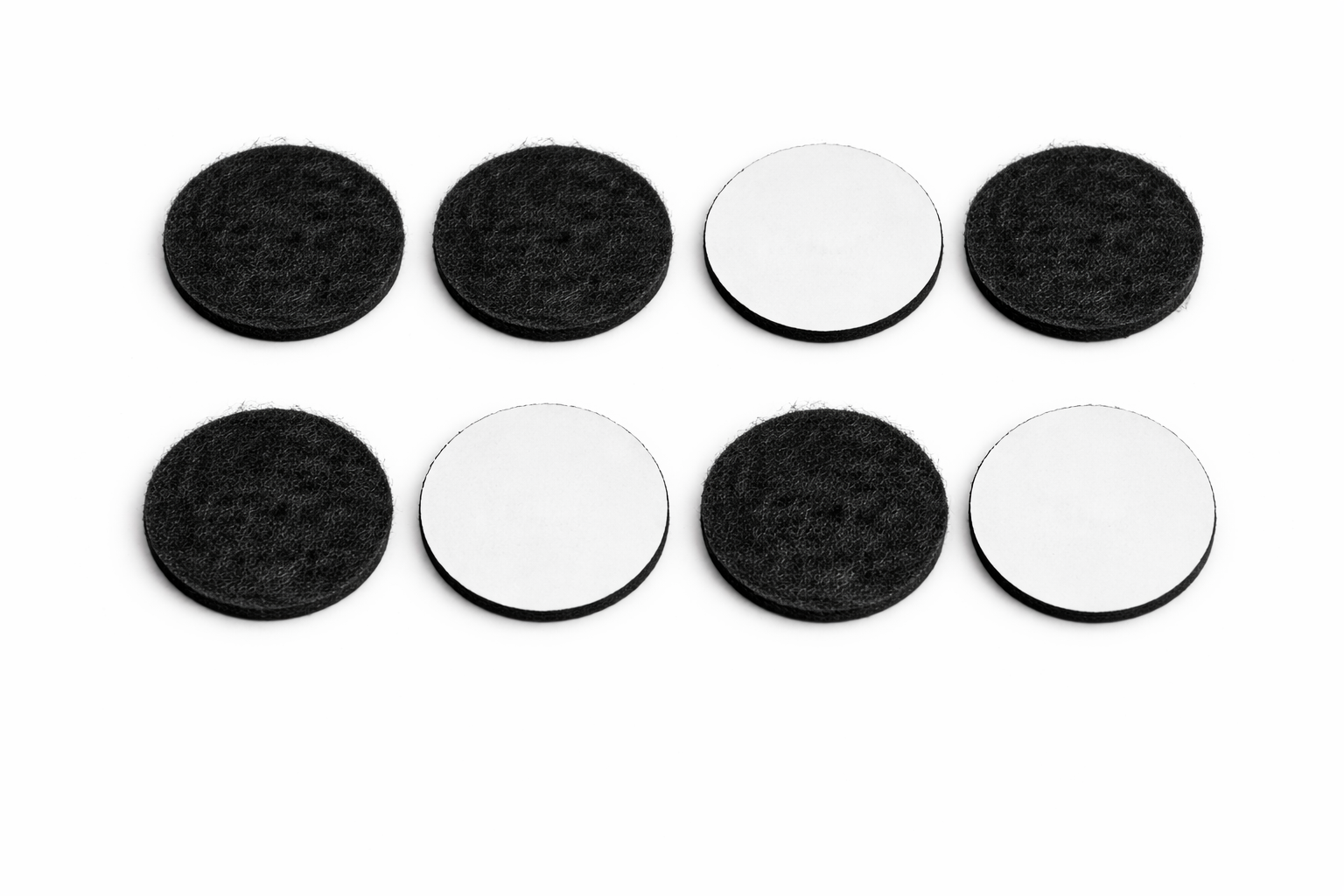 Feltro Sintético Circular – 8 pçs – 3x37