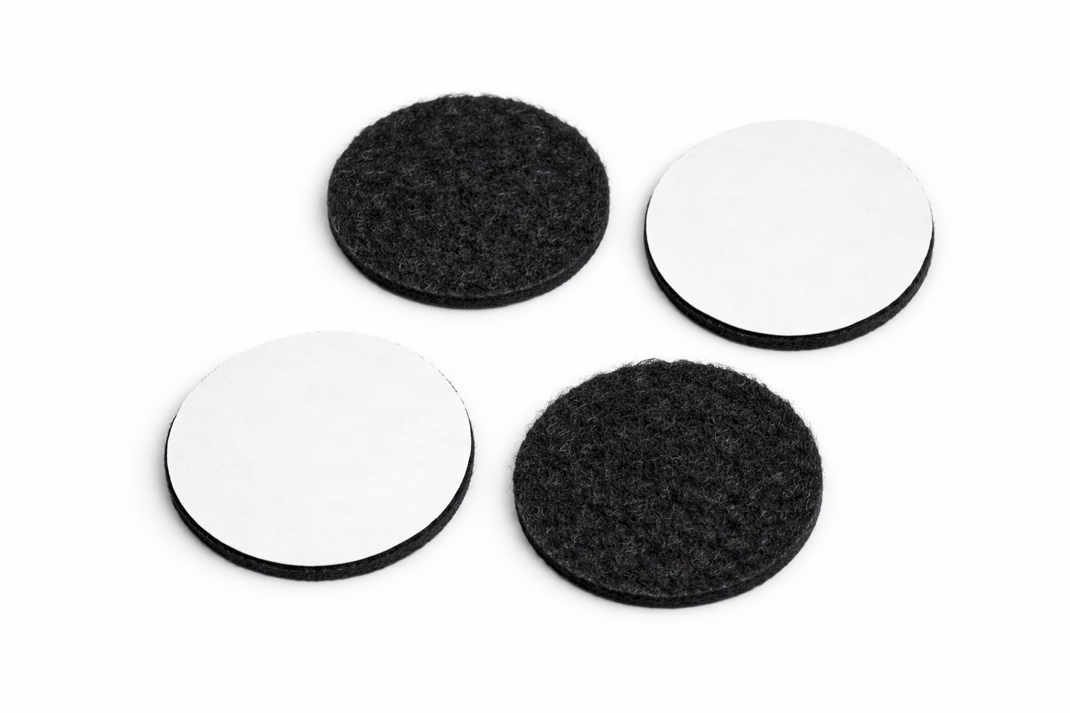 Feltro Sintético Circular – 4 pçs – 3x46