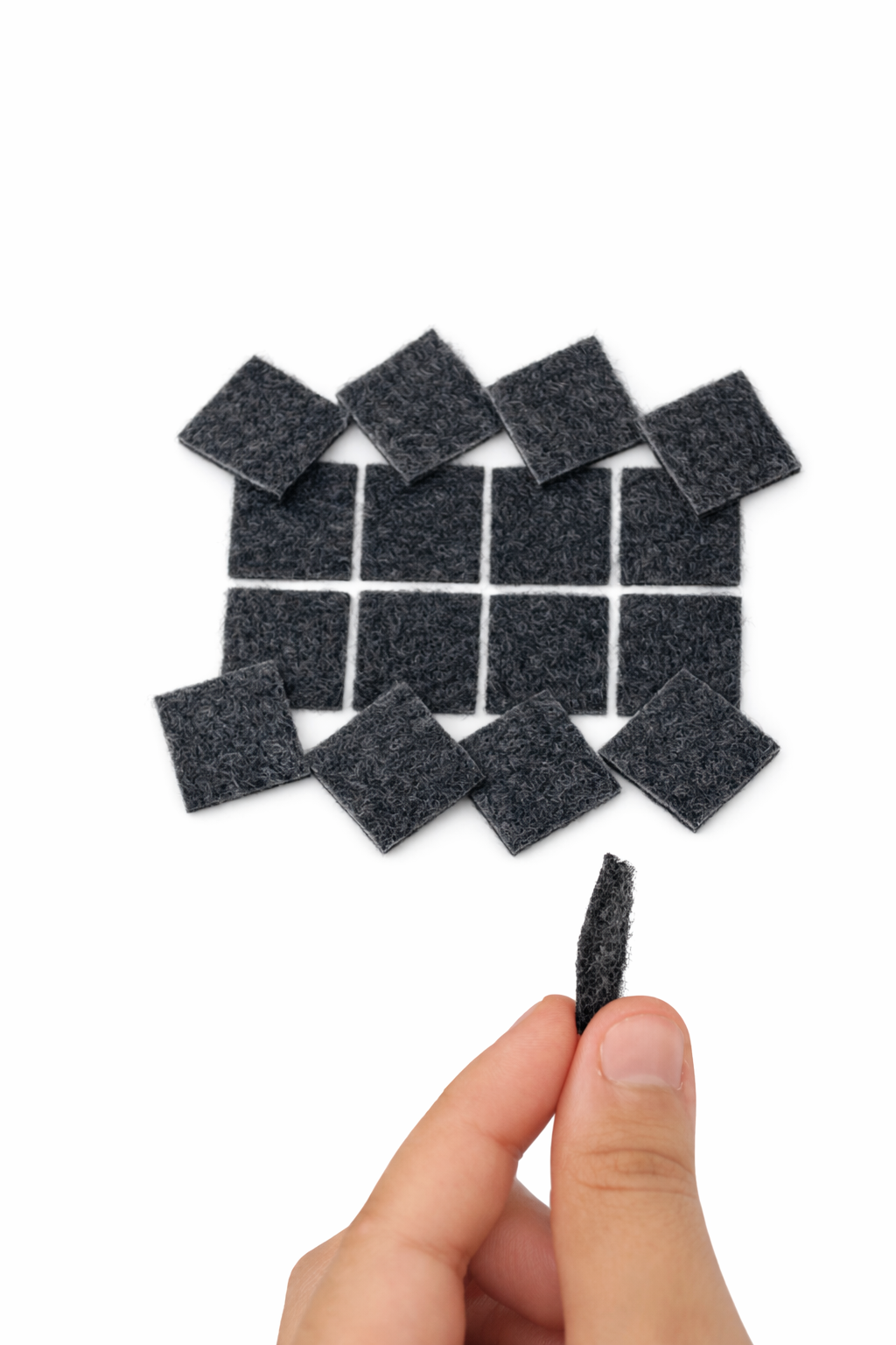 Feltro Sintético Quadrado – 16 pçs