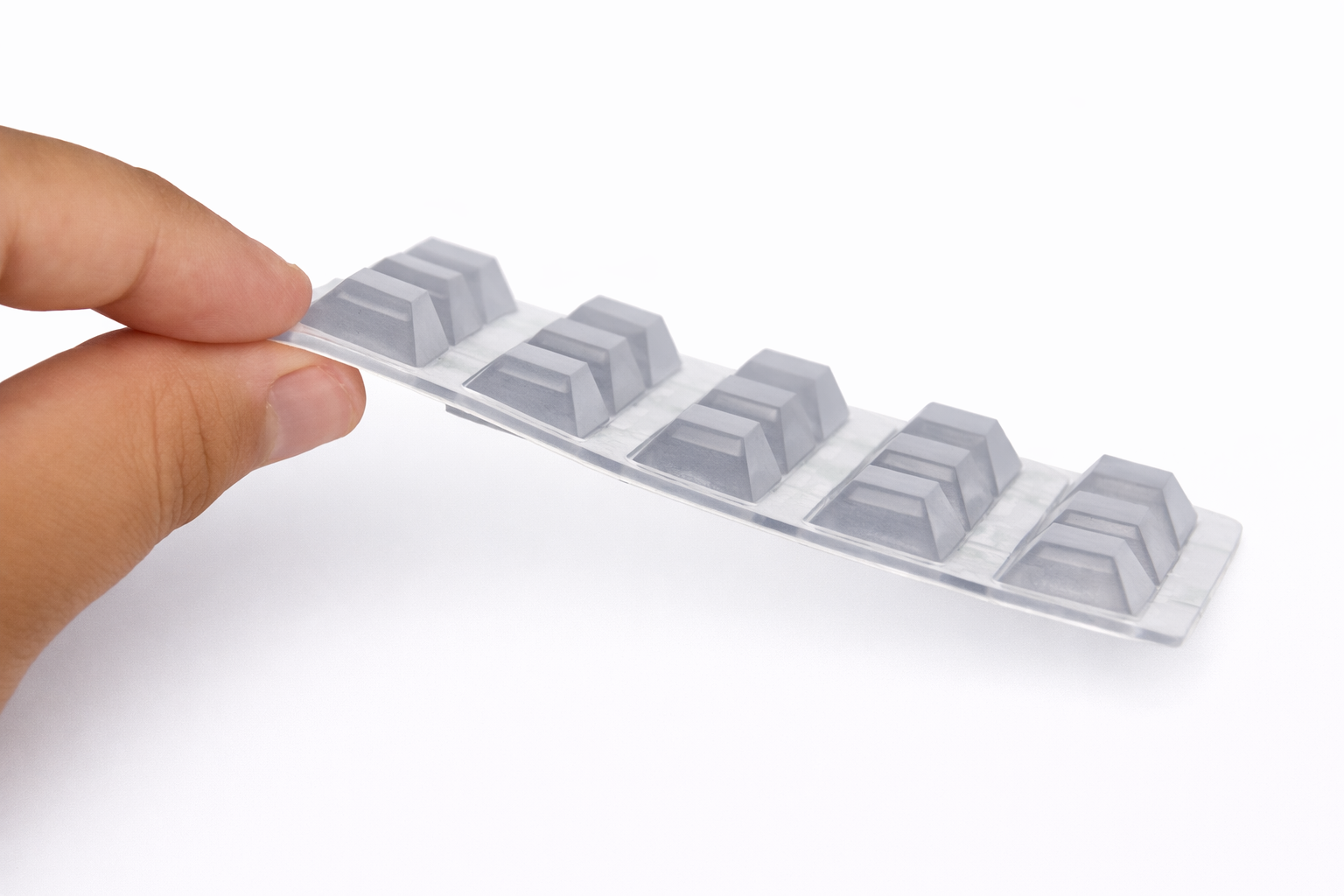 SILEN Trapézio – Transparente – 15 pçs