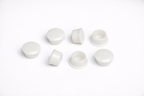 Tapa Furo 10mm Branco – 20 pçs