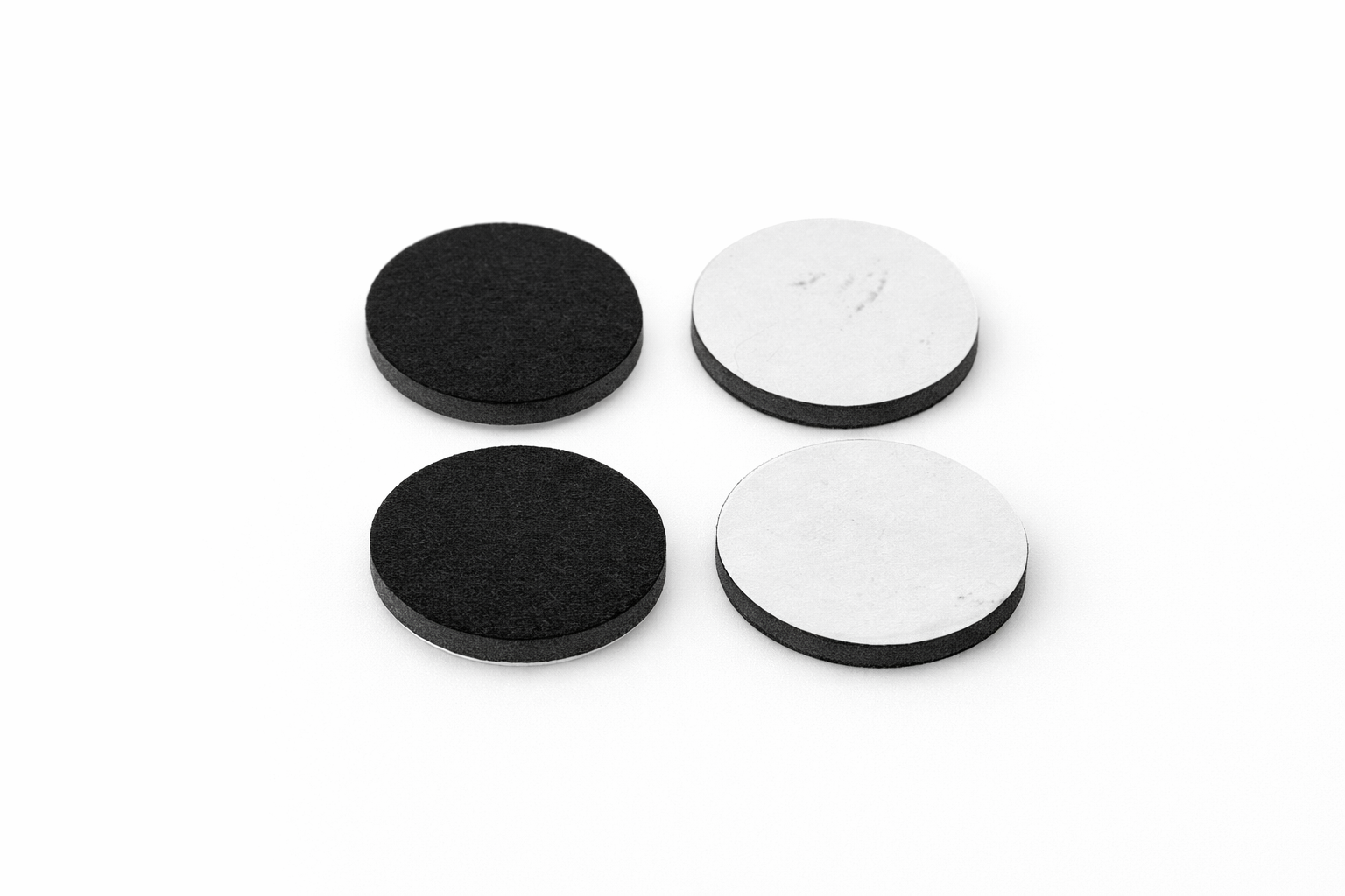 Feltro Sintético Circular – 4 pçs – 3x30