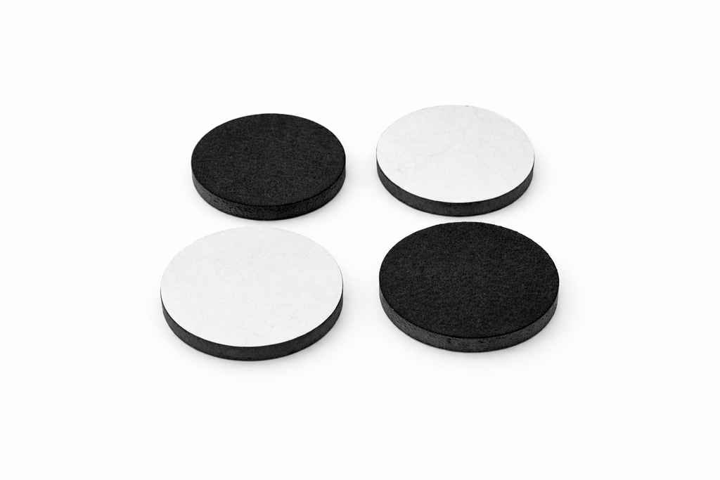 Feltro Sintético Circular – 4 pçs – 3x37