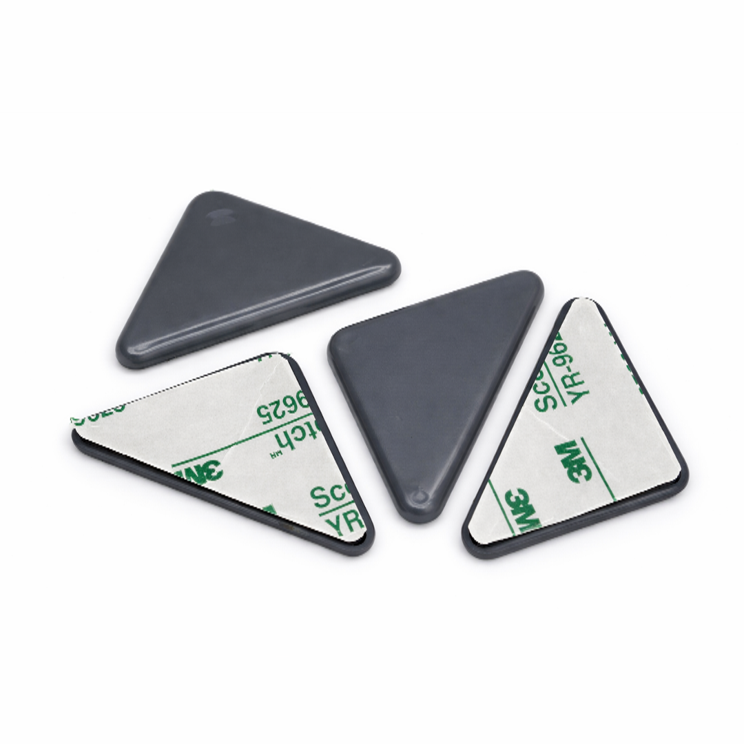 DESLIZATUDO Triangular – Plástico Técnico – 4 pçs – Sup. 50kg
