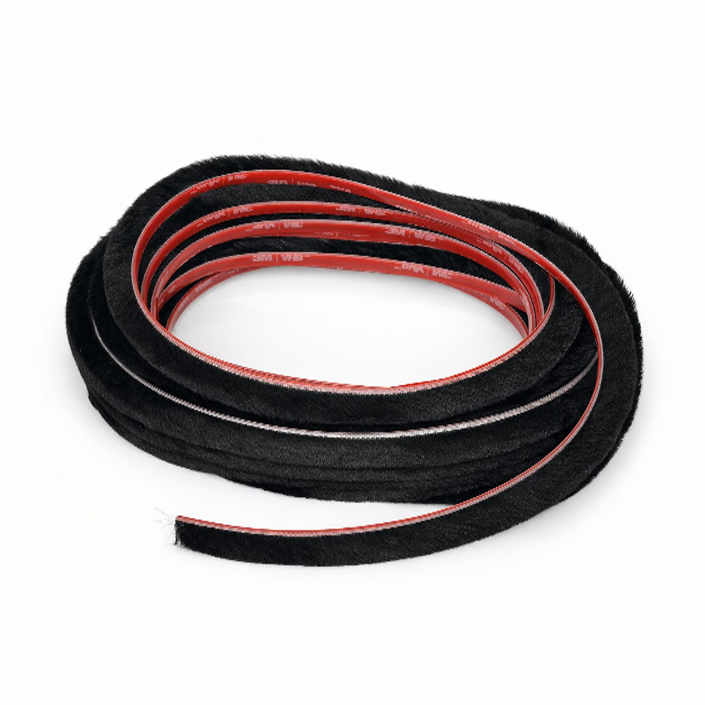 Veda Fresta Auto Adesivo – 7x12mm – Preto