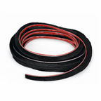 Veda Fresta Auto Adesivo – 7x12mm – Preto