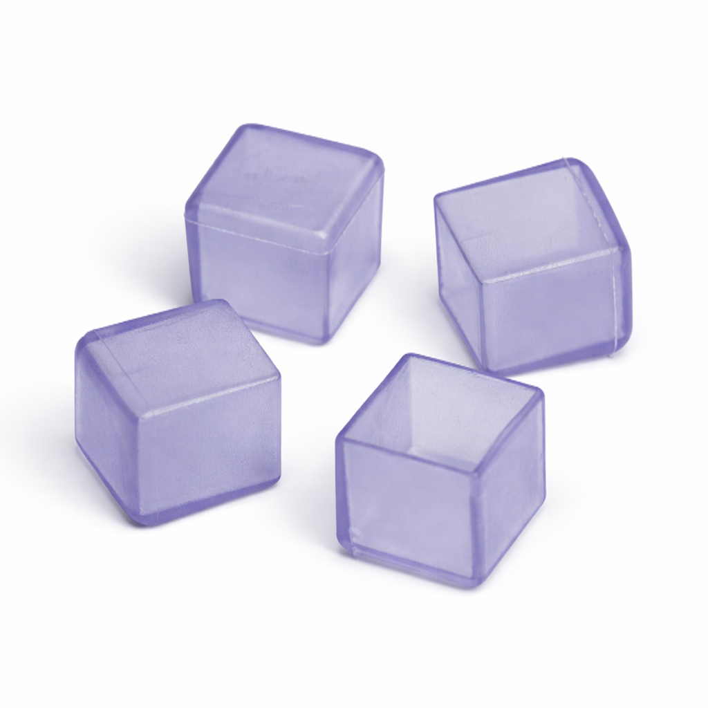 Ponteira em PVC Transparente – Externa 16x16 – 4 unid
