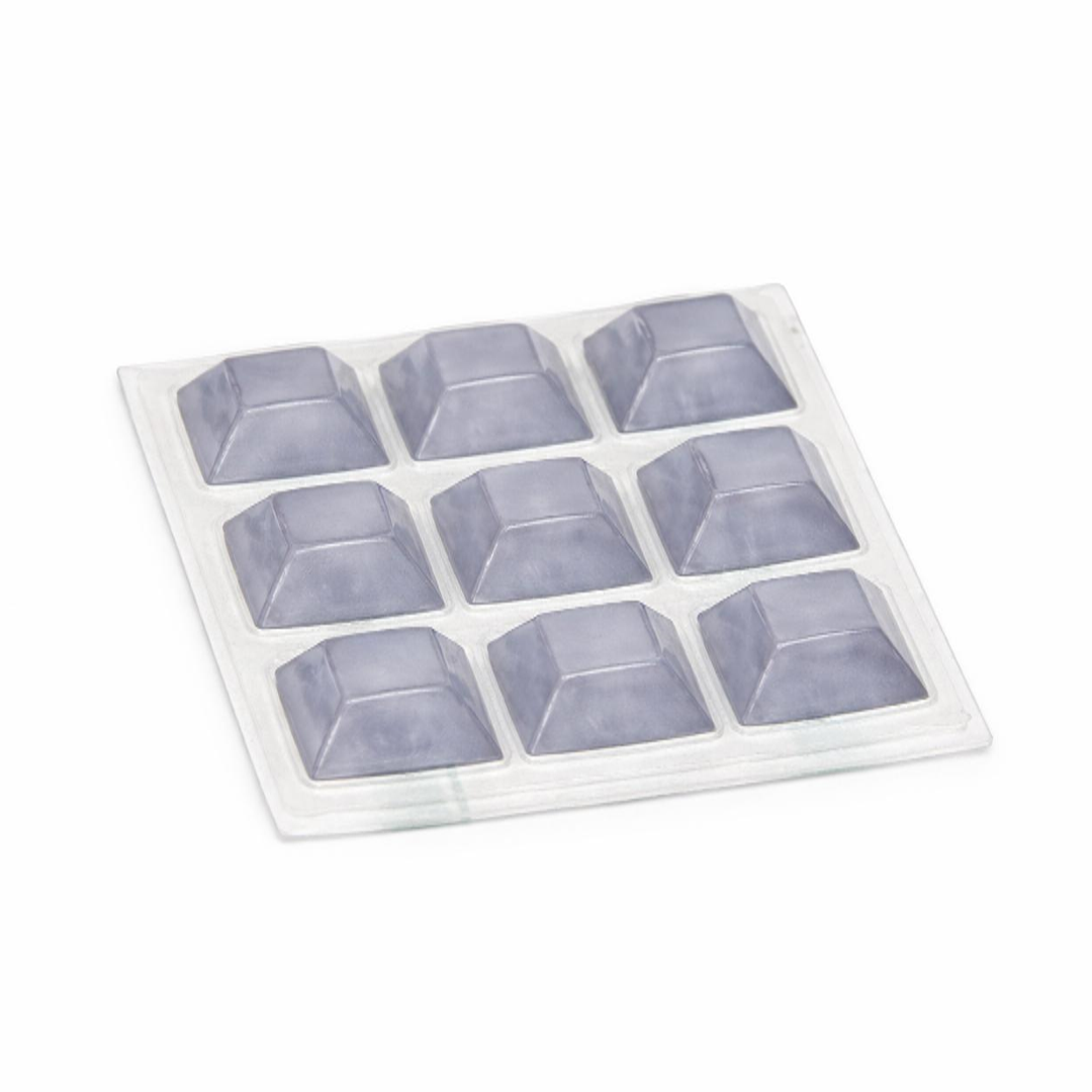 SILEN Trapézio – Transparente – 9 pçs