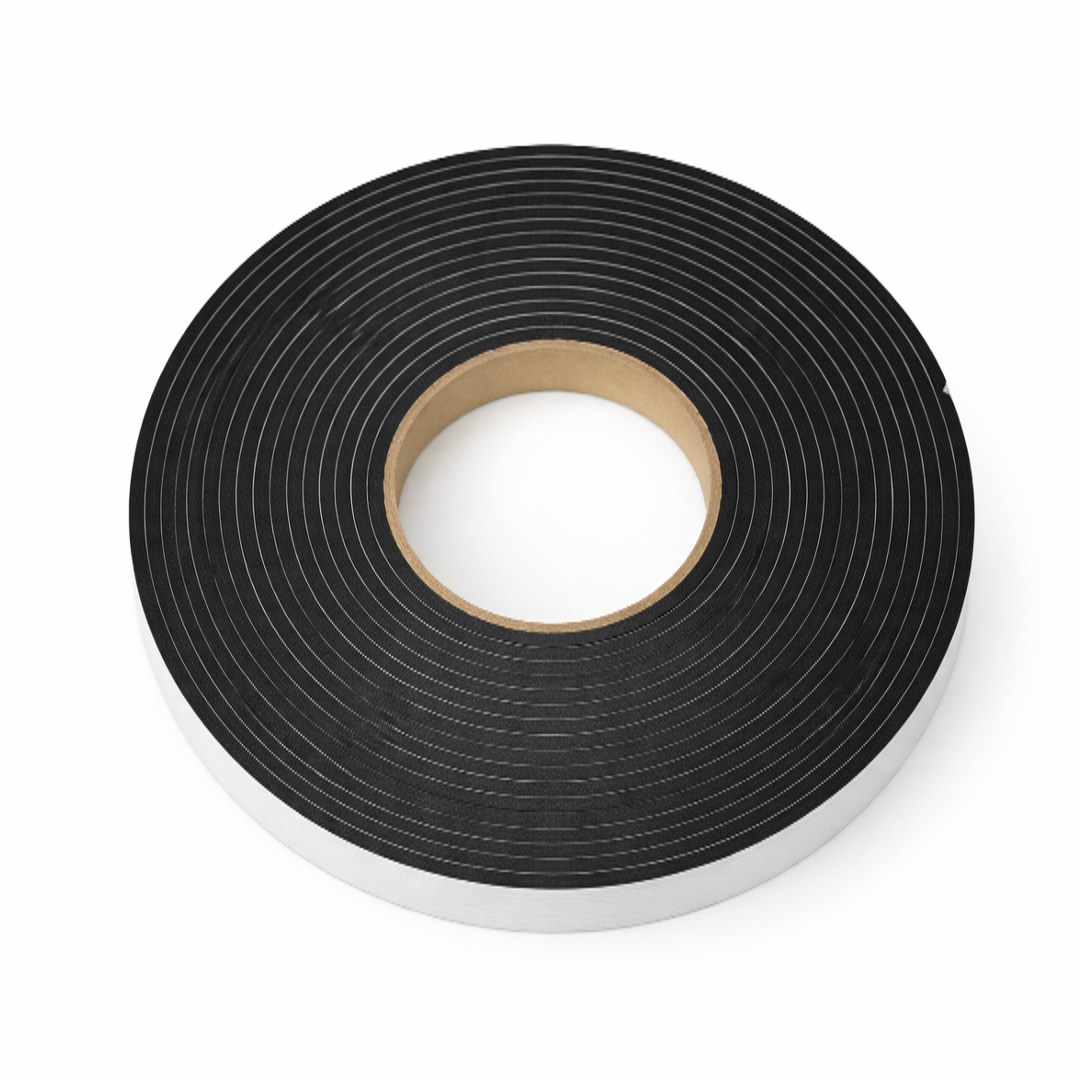 Fita Auto-Adesiva – PVC – Preto – 2mm