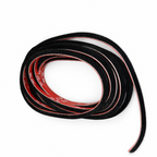 Veda Fresta Auto Adesivo – 7x8mm – Preto