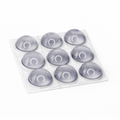 SILEN Convexo – Transparente – 9 pçs