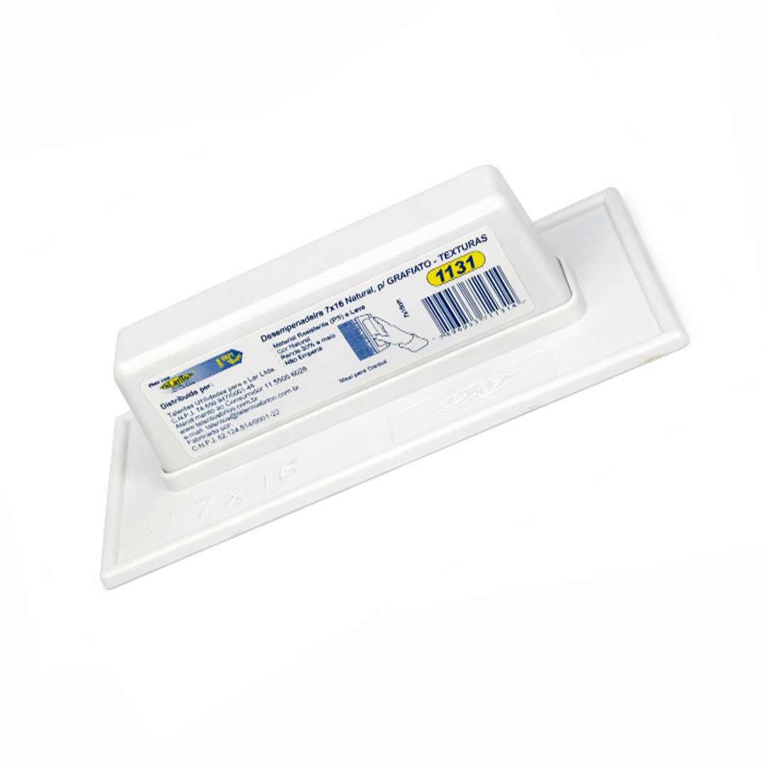Desempenadeira, Natural p/ GRAFIATTO/ TEXTTURATTO- 7X16