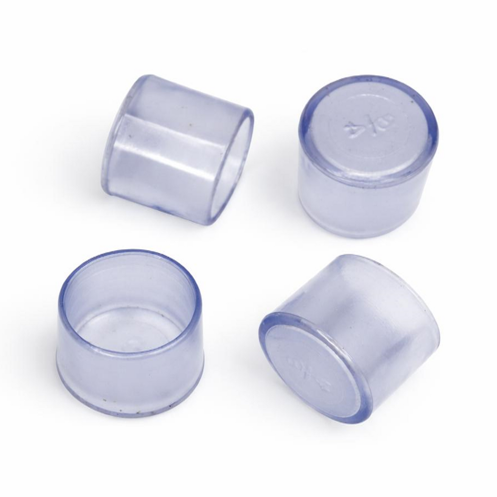 Ponteira 3/4" Externa PVC – Transparente – 4 unid