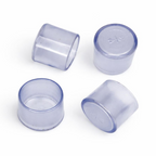 Ponteira 3/4" Externa PVC – Transparente – 4 unid