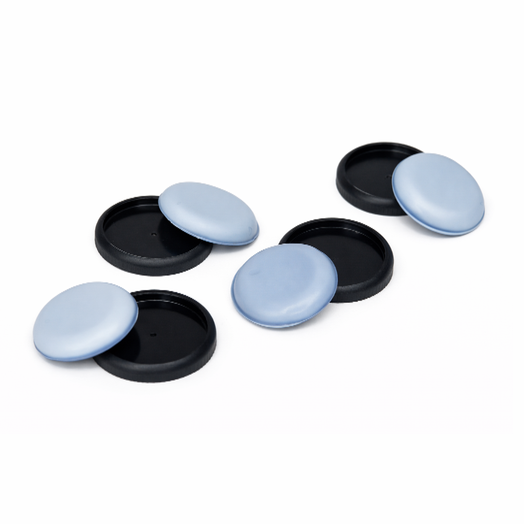 DESLIZATUDO Pastilha – Base Teflon – 4 pçs – Sup. 50kg – 32mm