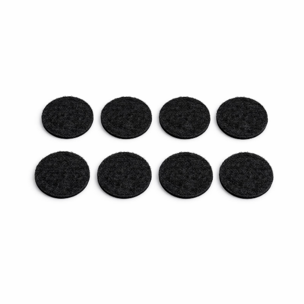 Feltro Sintético Circular – 8 pçs – 3x37