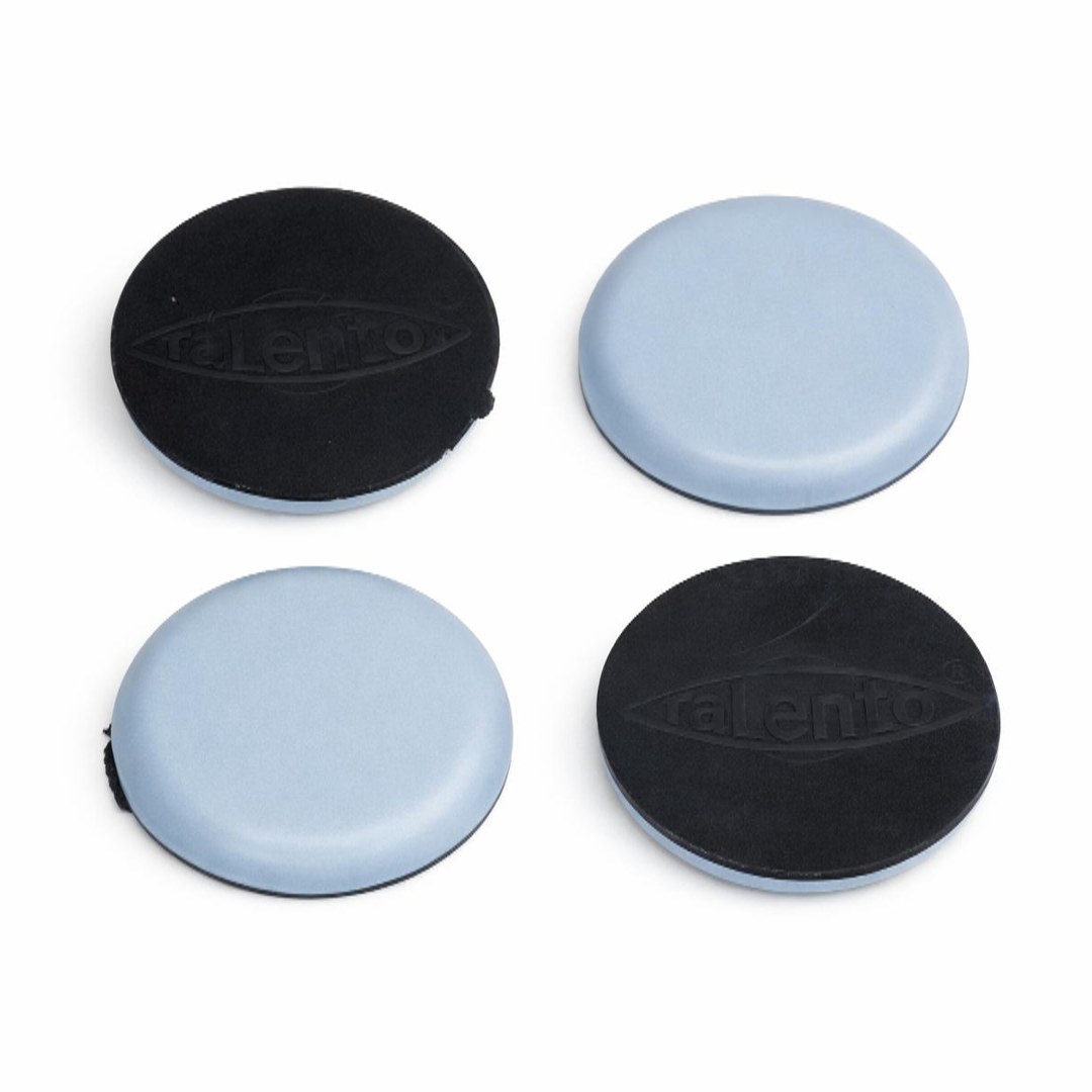 DESLIZATUDO Pastilha – Base Teflon – 4 pçs – Sup. 50kg – 30mm
