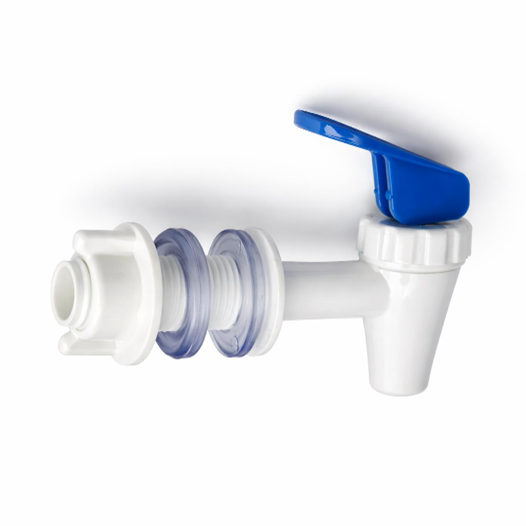 Torneira para Filtros – Cor Gelo c/ Friso e Haste Azul