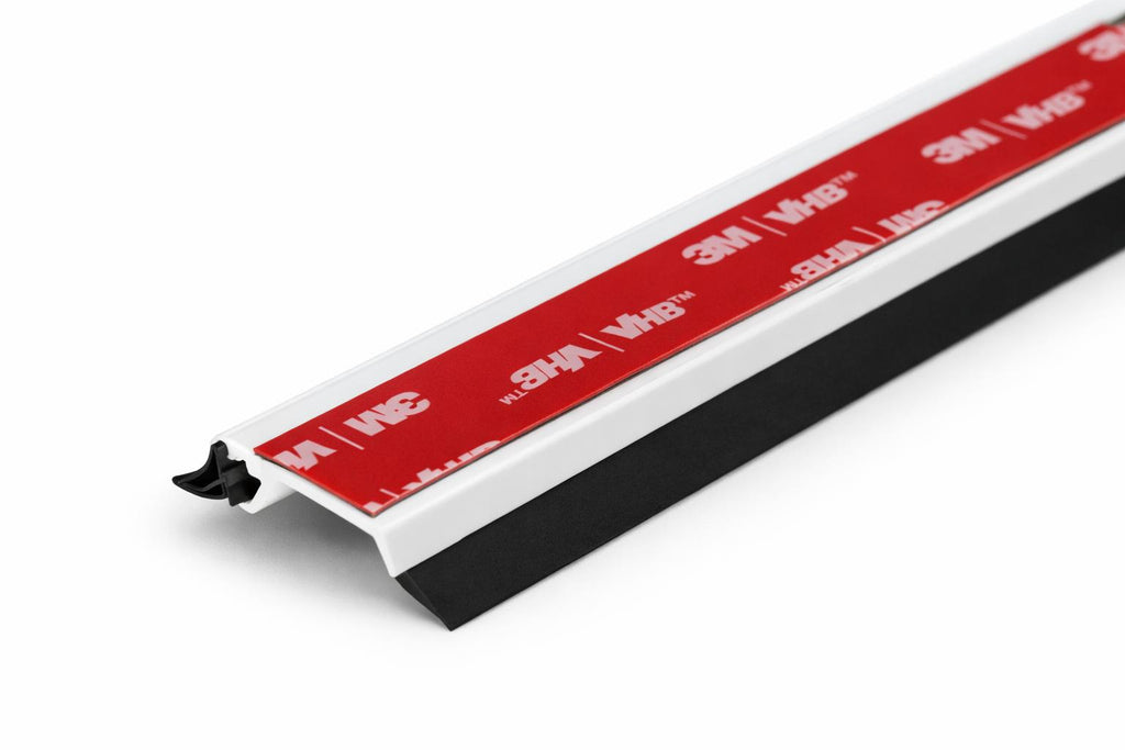Veda Fresta Porta Borracha PVC – 90cm – Branco